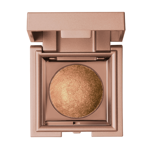 Stila Dew Glimmer 4ml in rose gold tone, a pearlescent highlighter with a bouncy cream-powder finish for soft, luminous glow.