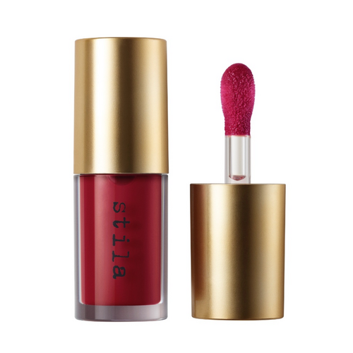 Stila Gel Lip Oil in light lavender, providing a soft, glossy finish with nourishing ingredients for smooth lips.