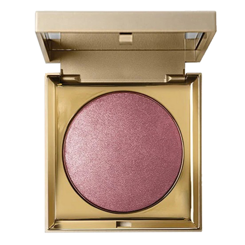 Stila Highlighter 10ml in a champagne beige tone, designed for a seamless, luminous finish. Bouncy texture melts into skin effortlessly.