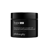 Deep Hydration Mask - Philosophy | Overnight Radiance with glycolic and hyaluronic acid. Designed to rejuvenate dull skin while you sleep.