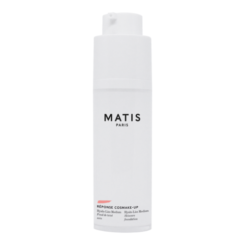 Matis Hyalu-Liss Serum in sleek white 30 ml bottle, hydrating liquid foundation ideal for radiant, youthful skin and wrinkle reduction.