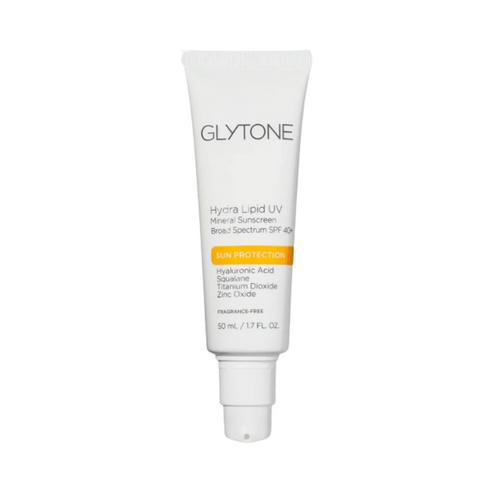 Glytone hydra lipide uv minéral écran solaire large spectre spf 40+