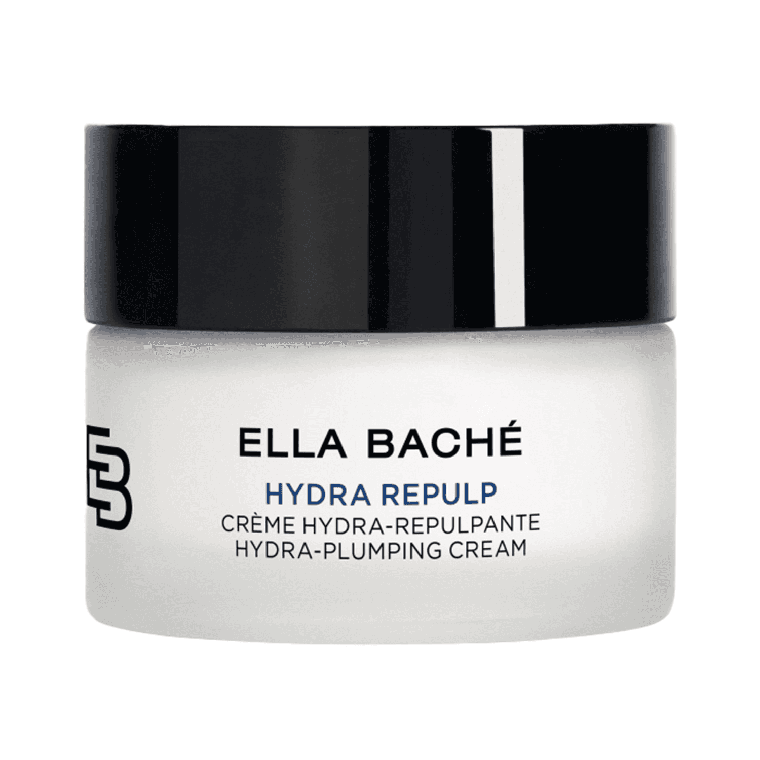 Hydra-Plumping Cream by Ella Bache for face care, featuring hydrating ingredients like hyaluronic acid in premium skincare packaging.