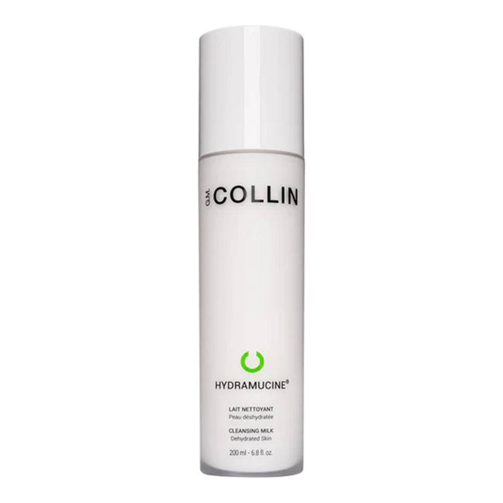 GM Collin Hydramucine Cleanser in a sleek 200ml bottle, ideal for removing makeup and hydrating dry skin with a gentle formula.