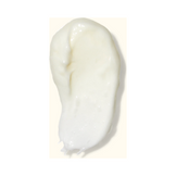 Smiling woman holding Amika Hydro Rush Moisture Mask with text highlighting benefits like intense hydration, detangling, and silicone-free formula.