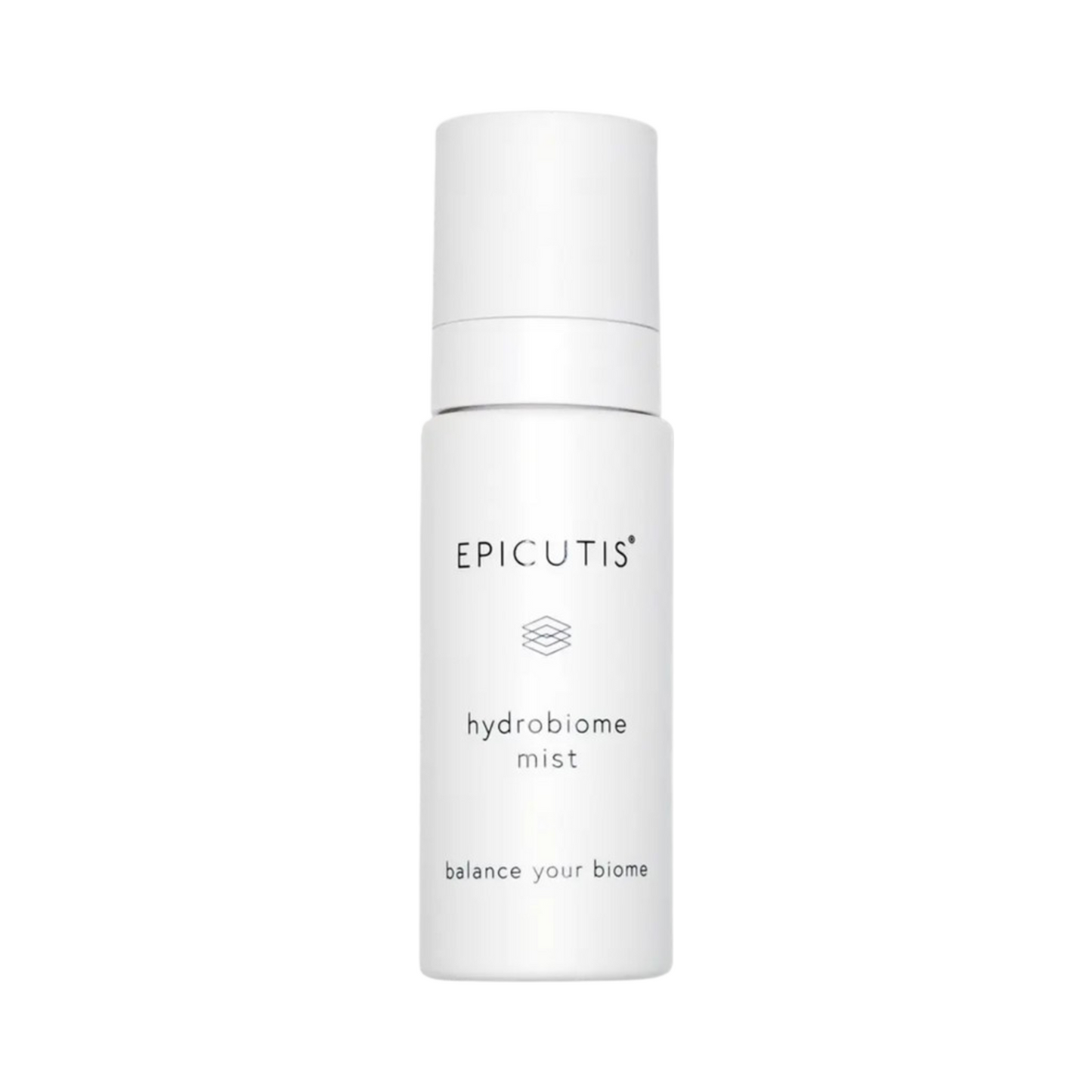 Front view of Epicutis Hydrobiome Mist Face Mist, a skin care product for dry skin, featured in the eSkinStore collection.