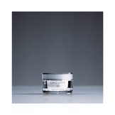 Epicutis Hyvia Creme visualizzata su una superficie riflettente con sfondo scuro. Soluzione per la cura della pelle di fascia alta per l'idratazione e il supporto della barriera cutanea.