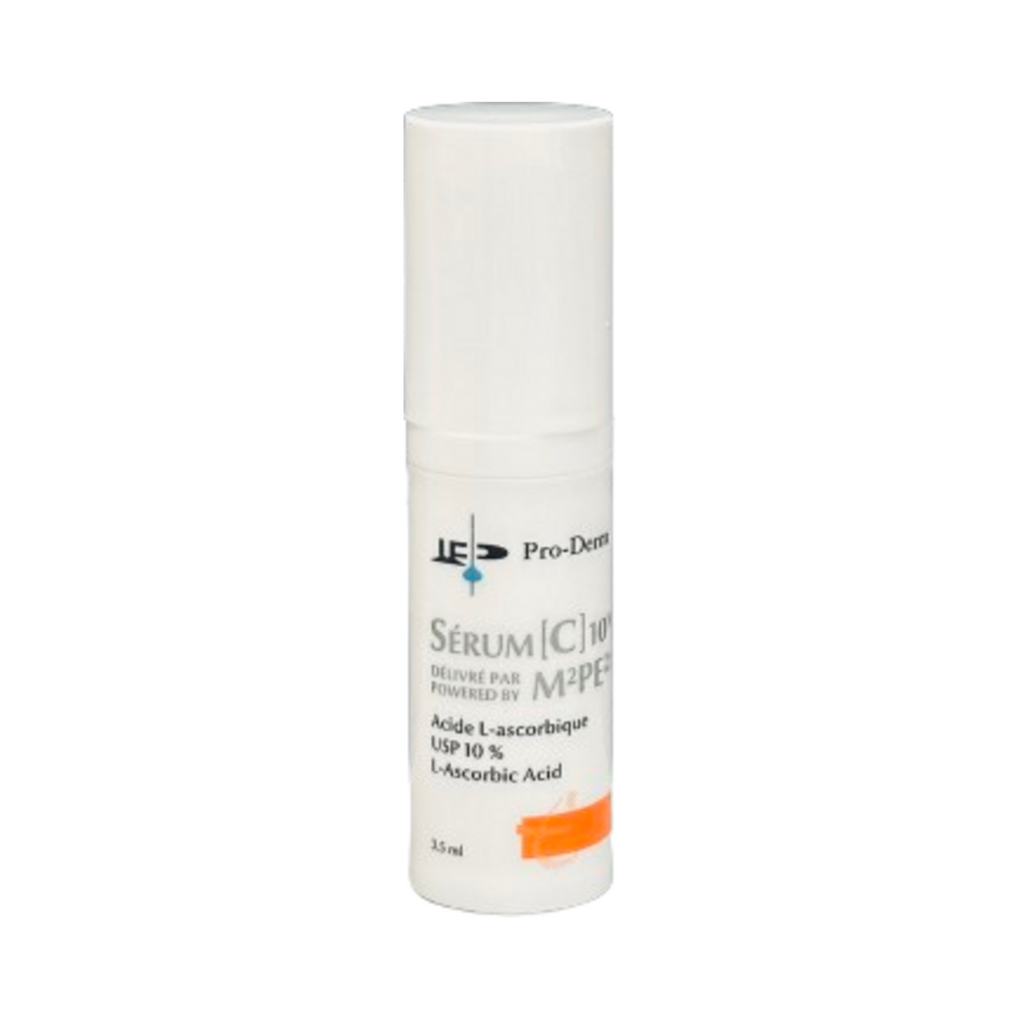 Gratis geschenk ProDerm C 10% - M2PE Serum in flesje van 5,5 ml voor gezicht en hals. Verheldert de huid, vermindert rimpels en verstevigt de teint.