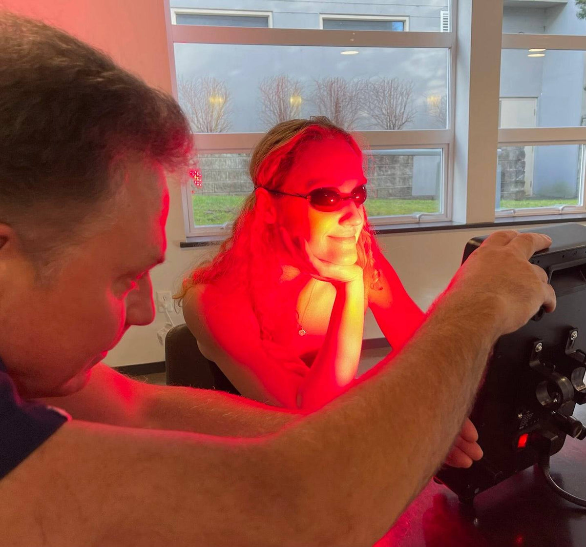 Commercial: Box of Light Therapy Goggles