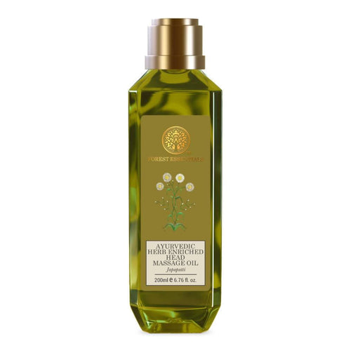 Forest Essentials Ayurvedic Herb Enriched Head Massage Oil Japapatti