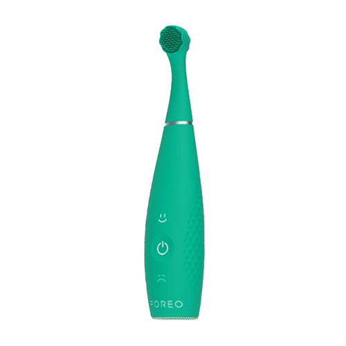 Green Foreo ISSA 4 Baby Toothbrush 1 Piece with ergonomic design and gentle bristles for babies. Promotes healthy oral hygiene from infancy.