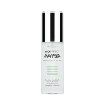 BIOEFFECT Icelandic Water Mist spray bottle with silver cap