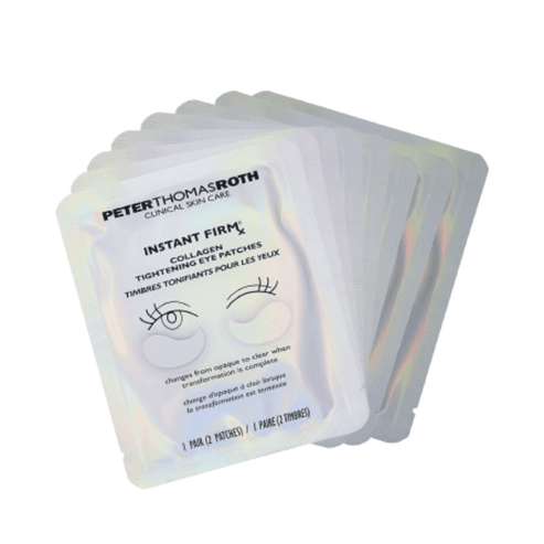 Application of collagen eye patches for eye treatment