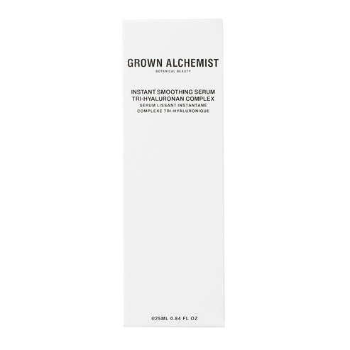 Grown Alchemist Instant Smoothing Serum in amber glass bottle