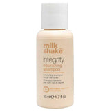 milk_shake Integrity Nourishing Shampoo 50ml bottle for all hair types. Organic hair care with murumuru butter, paraben-free formula.