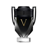 Paco Rabanne Invictus Victory Eau de Parfum Extreme for men, featuring a sleek black and gold trophy-style bottle. Ideal for lifestyle and fragrance lovers.