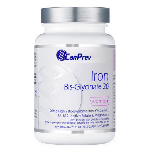 Canprev iron bis-glycinate 20