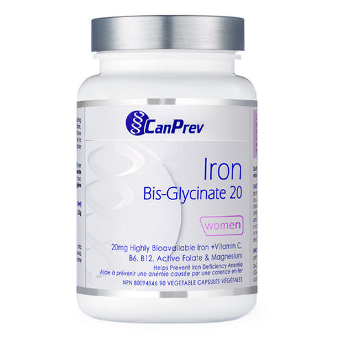 Canprev iron bis-glycinate 20