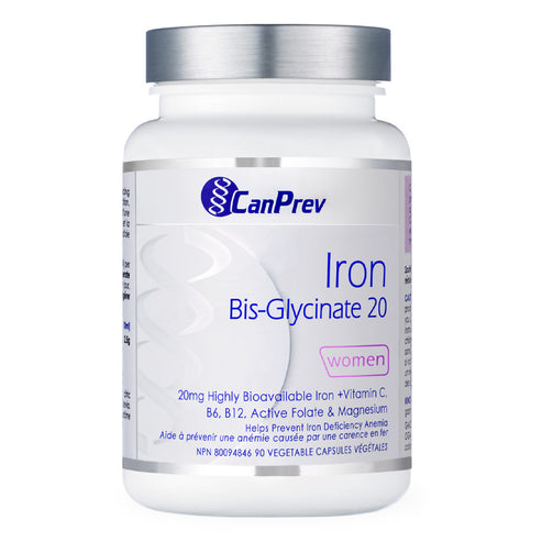 Canprev iron bis-glycinate 20