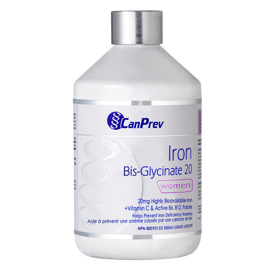 CanPrev Iron Bis-Glycinate 20 - Liquid