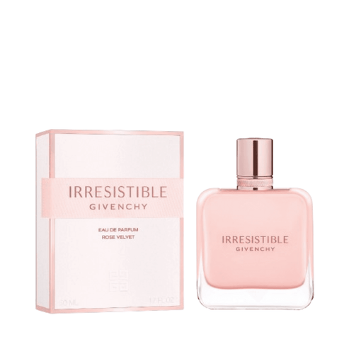 Givenchy Rose Velvet Perfume - Irresistible Scent with elegant box and bottle duo, perfect for health & beauty fragrance collections.