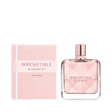 Givenchy Irresistible - Elegant Perfume with matching pink box packaging, perfect for gifting and luxury fragrance lovers.