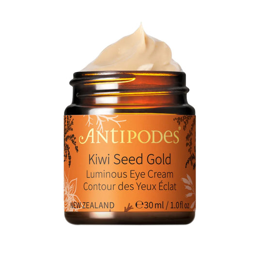 Crème contour des yeux lumineuse Kiwi Seed Gold Antipodes
