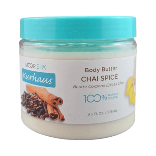 Moor Spa Chai Spice Body Butter-potje voor hydratatie van de huid
