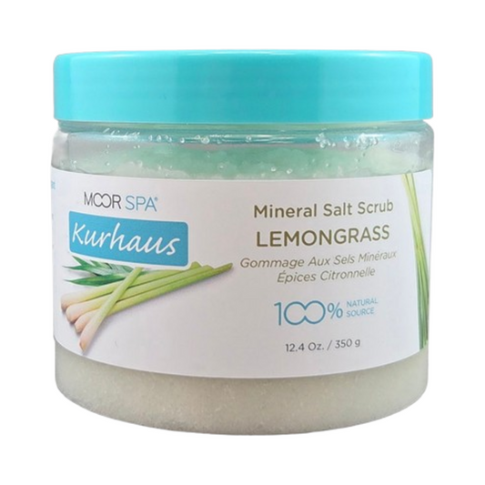 Moor Spa Lemongrass Salt Scrub for Exfoliation