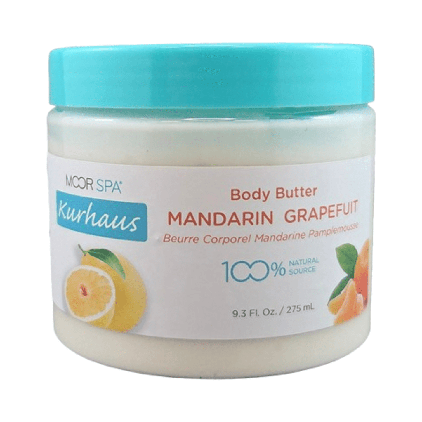 Moor Spa Kurhaus Mandarin Ginger Body Butter krukke for kroppspleie