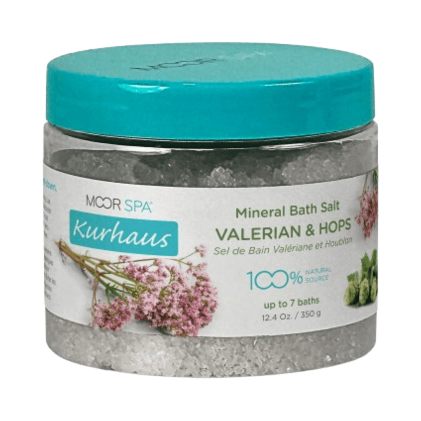 Moor Spa Kurhaus Valerian Hops Bath Salt krukka