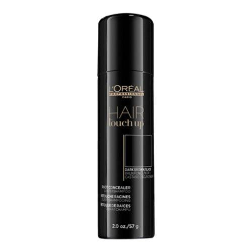 L'oreal Hair Root Concealer - L'oreal Root Spray in black 57g can for temporary grey coverage. Ideal for quick hair touch-ups between color treatments.