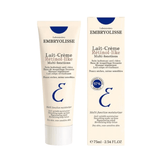 Embryolisse Lait Creme Retinol-Like moisturizer with packaging box, 75ml anti-aging cream for fine lines and hydration, ideal for face and body.