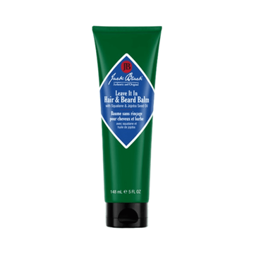 Jack Black Balm - Hair and Beard Balm in 148ml tube for moisturizing and reducing frizz. Ideal leave-in treatment for sleek, healthy hair and beard.