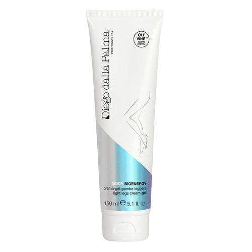 Light Legs Gel Cream från Diego dalla Palma Professional, 150ml kroppsbehandling för tunga ben. Uppfriskande lättnadsformel idealisk för benvårdsrutiner.