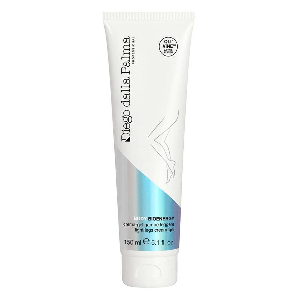 Diego dalla Palma Professional Light Legs Cream-Gel in 150ml tube for refreshing relief. Legs Relief Gel Cream with centella and escin for tired legs.