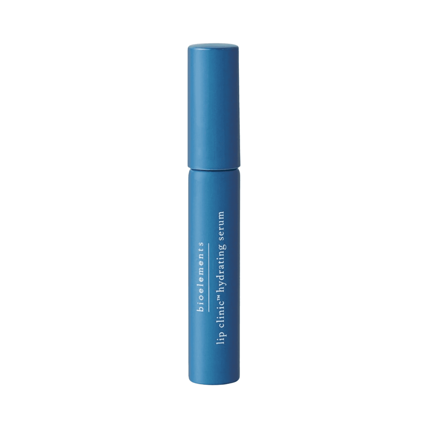 Bioelements Lip Clinic Hydrating Serum in a sleek blue tube, ideal for moisturizing and treating dry lips in the lip balm & treatments category.