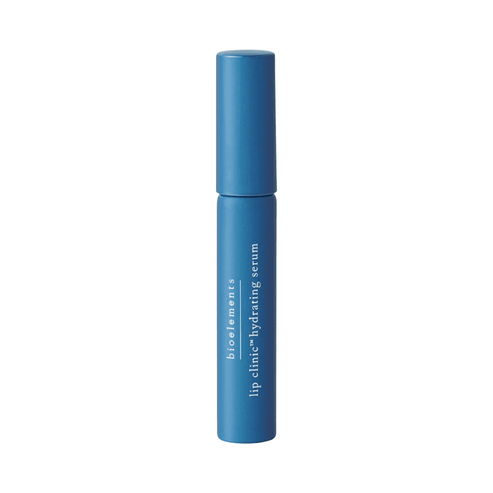Bioelements Lip Clinic Hydrating Serum in a sleek blue tube, ideal for moisturizing and treating dry lips in the lip balm & treatments category.