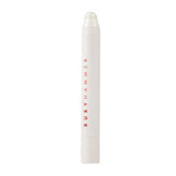 Ruby Hammer Lip Serum Balm in clear finish. Transparent hydrating balm for natural shine and lip comfort in a minimalist white tube.