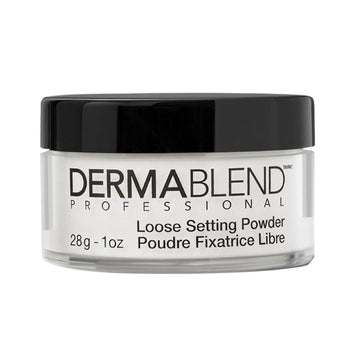 Dermablend Loose Setting Powder 28 g / 1 oz jar for makeup setting