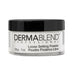 Close do frasco de pó Dermablend Loose Setting para maquiagem facial