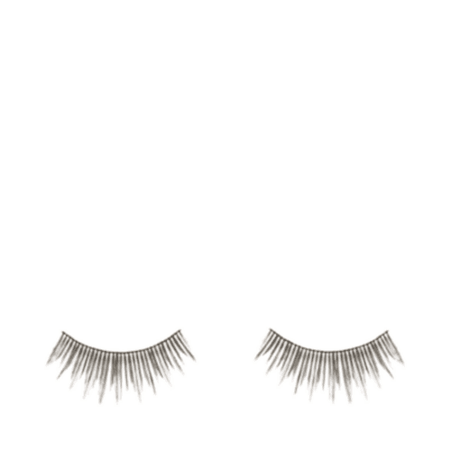 Volumizing LoveSeen Aloe Brown/Black false eyelashes with lightweight, crisscross design. Perfect for subtle glam in eye makeup routines.