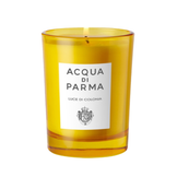 Acqua Di Parma Candle - Luce Di Colonia in signature yellow glass jar, ideal for luxury home fragrance in the Candles & Home Scents category.