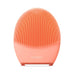 FOREO Luna 4 - Balanced Skin, 1 piece in peach color, silicone facial cleansing brush for sensitive skin with firming massage feature.