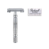 Rockwell R1 DE Safety Razor - White Chrome