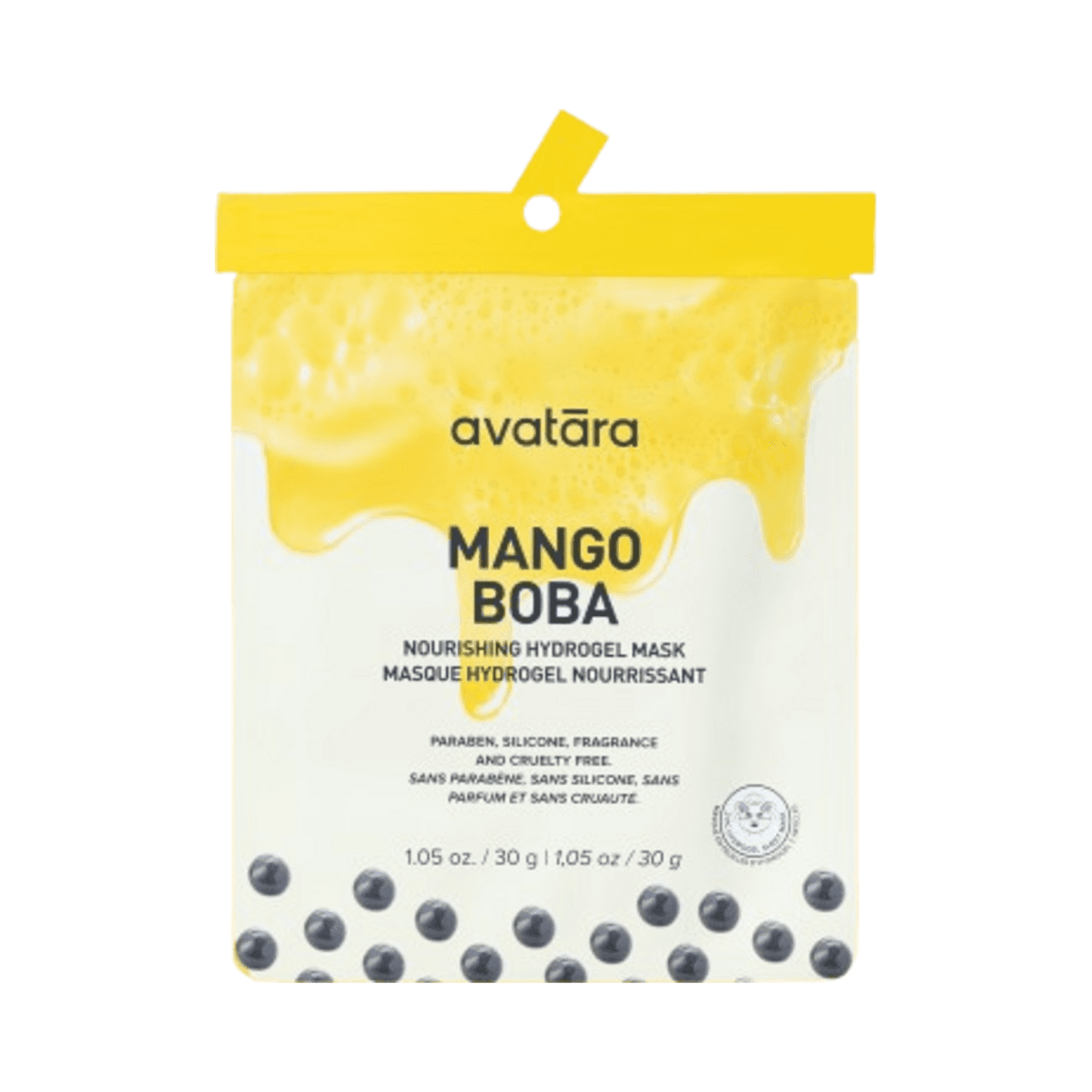 Avatara Mango Boba Nourishing Hydrogel Mask