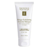 Mango Exfoliating Enzyme Masque by Eminence Organics, featuring actinidin, bromelain, and papain for gentle facial exfoliation and radiant skin.