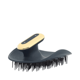 Deep Ocean Blue Manta Pulse Hair Massager designed for hair rejuvenation, promoting blood flow and relaxation in hair care routines.