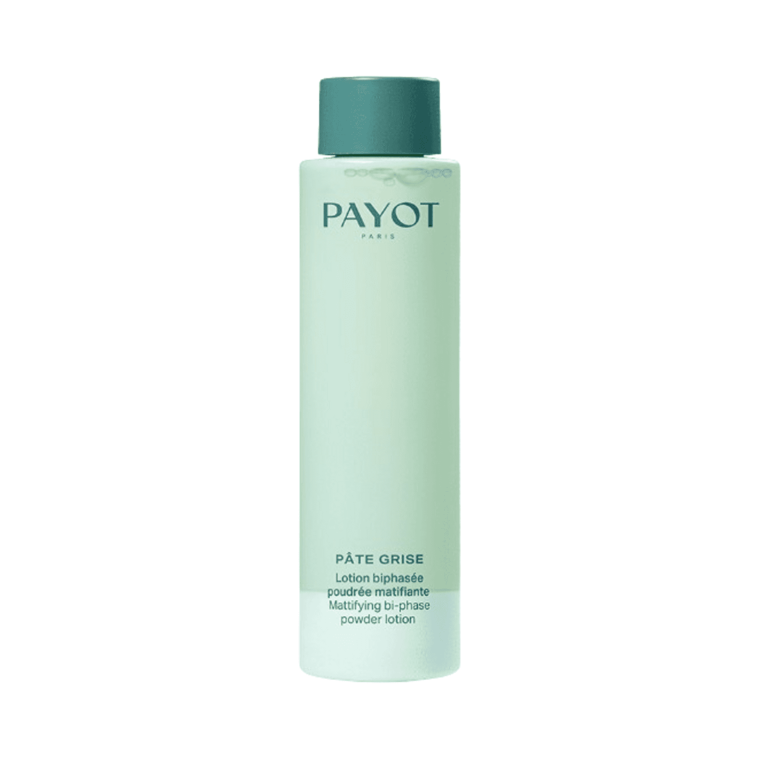Payot Bi-Phase Powder Lotion - Matifying for oily skin, 125ml facial toner with salicylic acid and castor oil to reduce shine and blemishes.