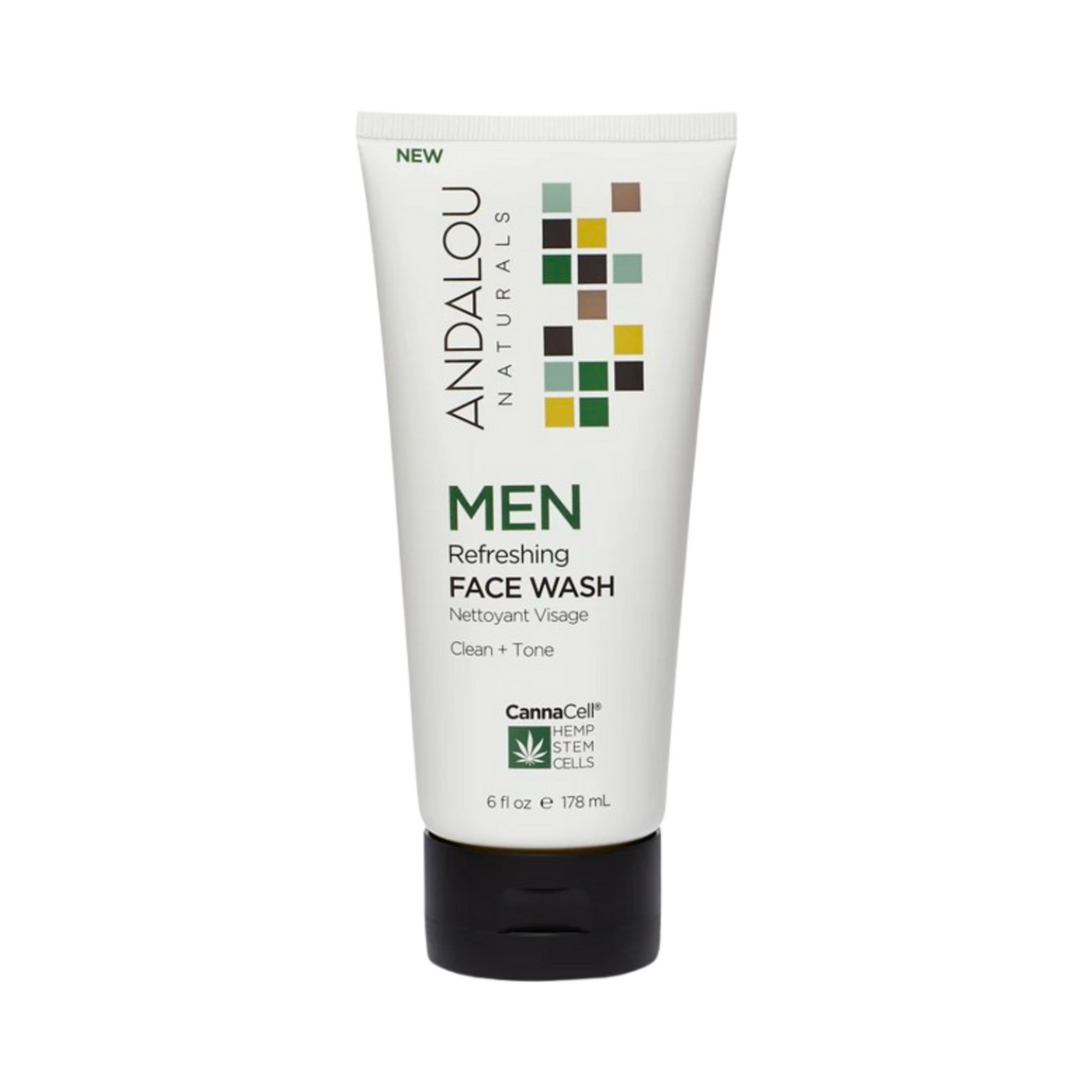 Andalou Naturals Men Refreshing Face Wash